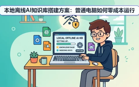 本地离线AI知识库搭建方案：普通电脑如何零成本运行